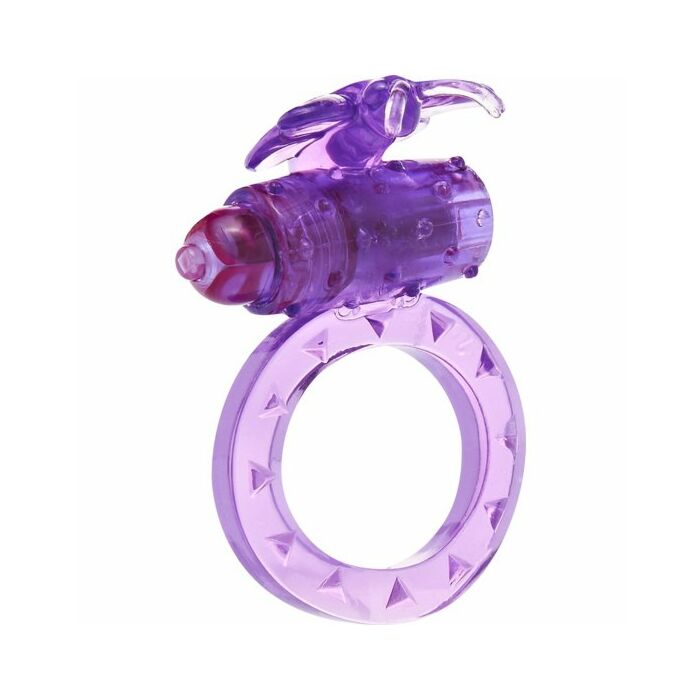 Penis ring with lilac vibration