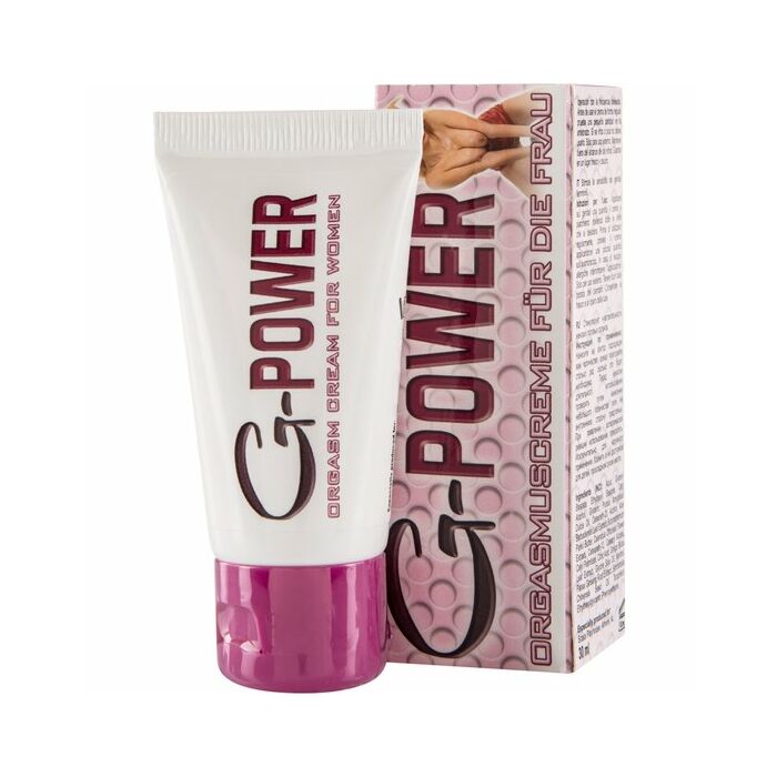 G power orgasm crema femenina