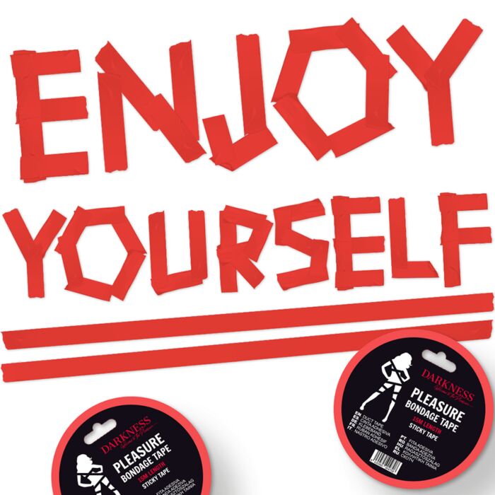 Seductive Red Bondage Ribbon