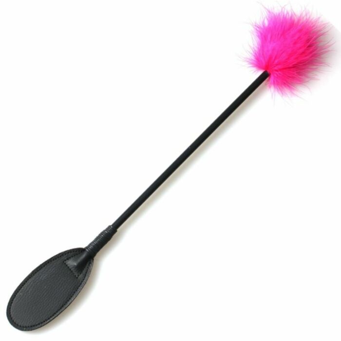 Riding crop duster oval marabu