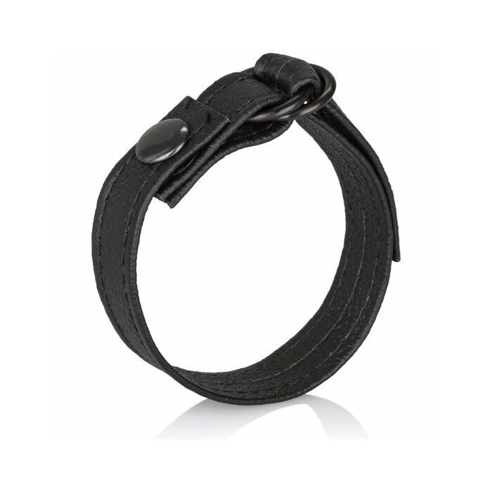 Penis ring adjustable leather