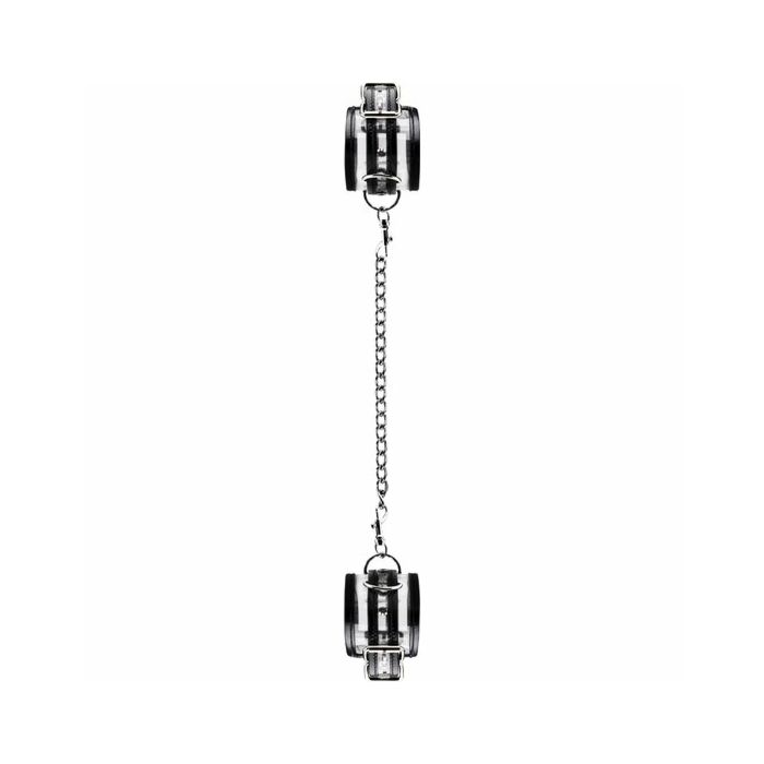 Bad romance translucent / black handcuffs close