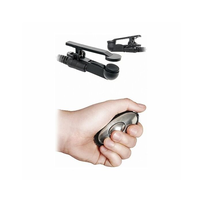 Fetish fantasy nipple clamps shock therapy