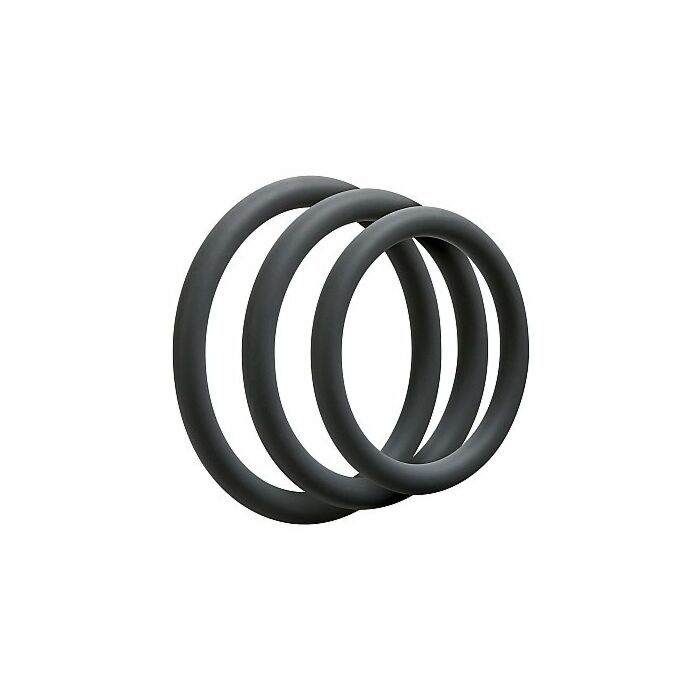 Optimale thick pack of 3 penis rings