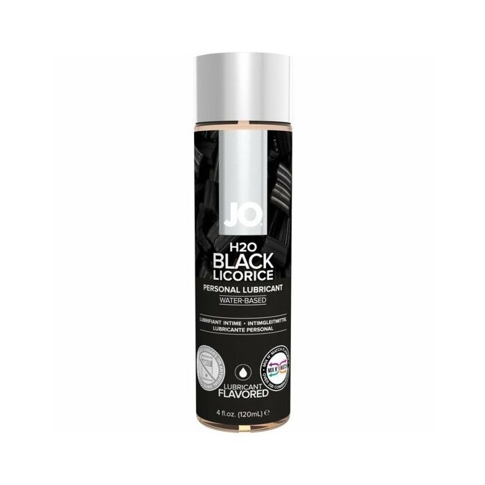 Jo lubricant black licorice flavor water 150 ml