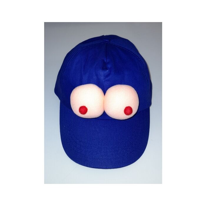 Blue cap boobs