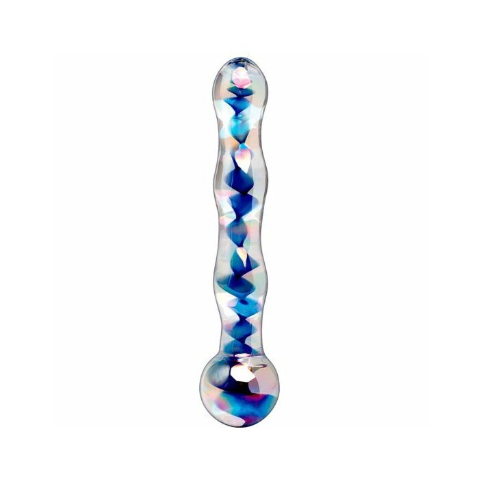 Glass dildo number 8 Icicles