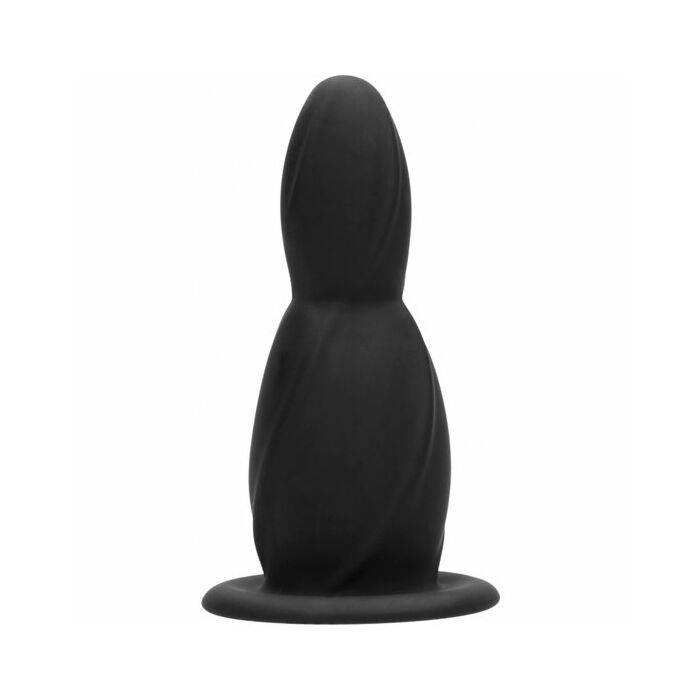Buttplug black small anal plug