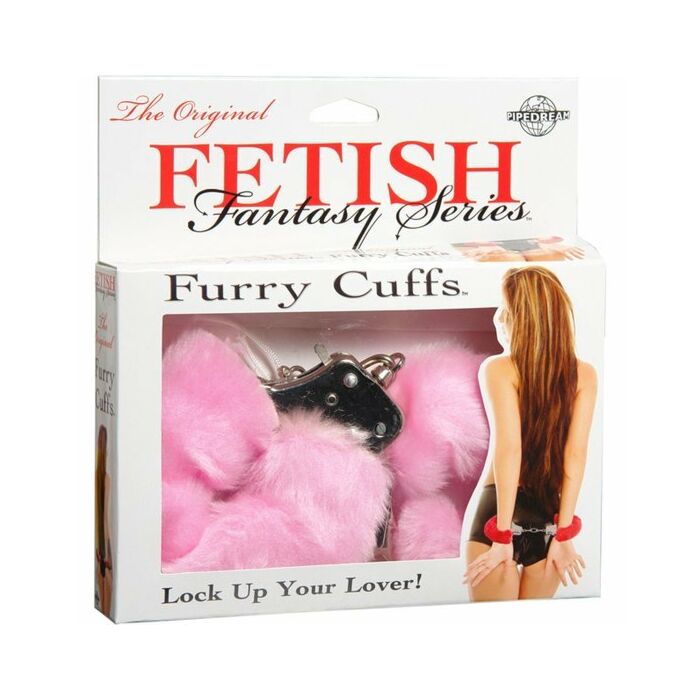 Fetish fantasy pattern pink handcuffs