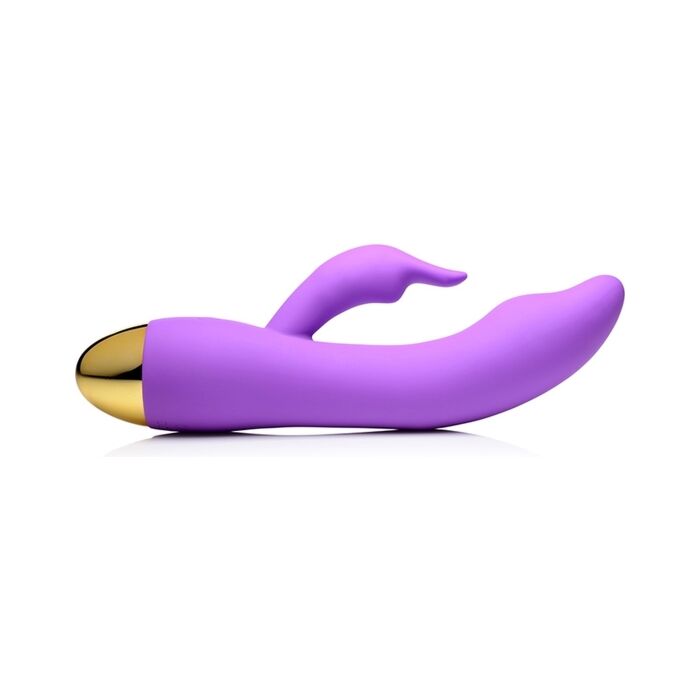 10x eats hither g-focus silicone vibrator - purple
