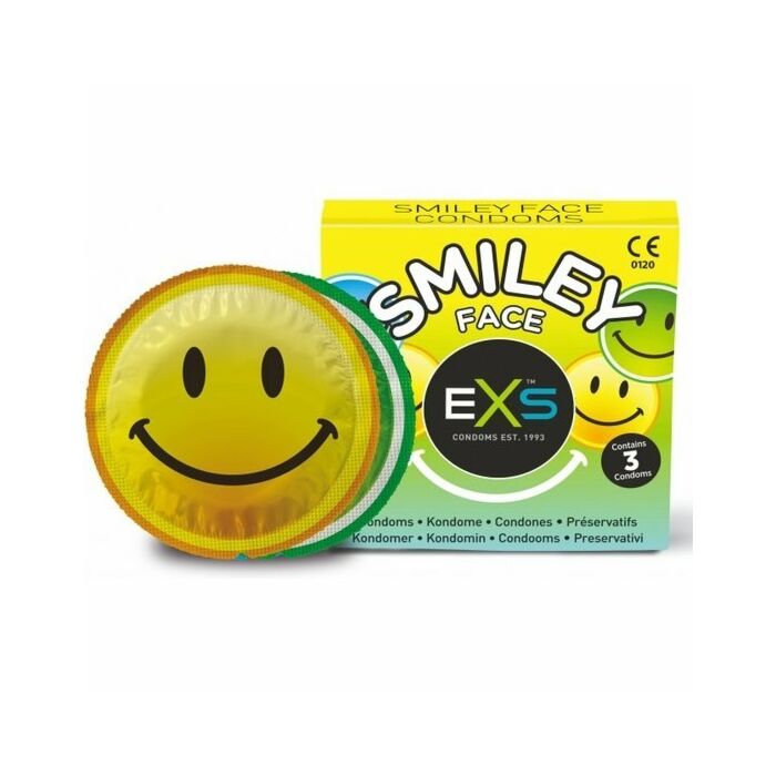 Exs - smiley face - 3 pack