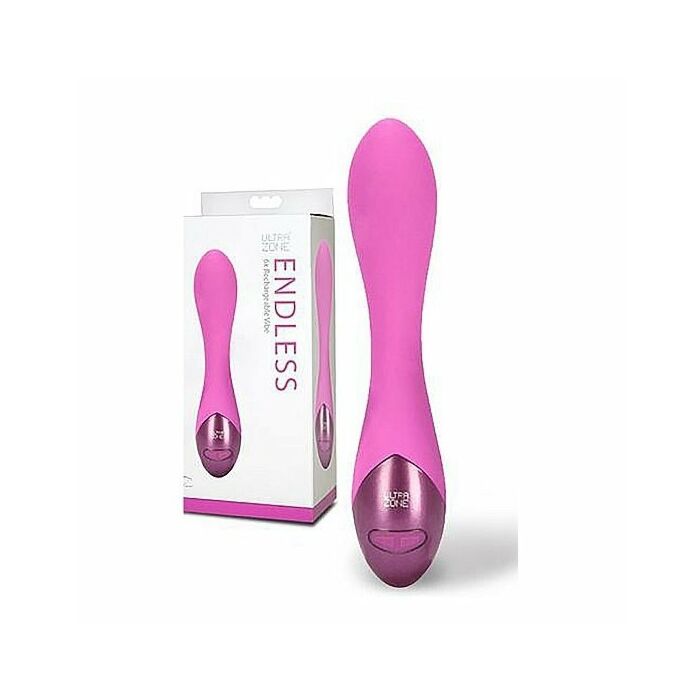 Ultrazone endless 6x vibrador recargable - rosa