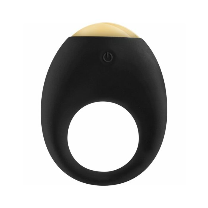 Eclipse black vibrator ring for penis