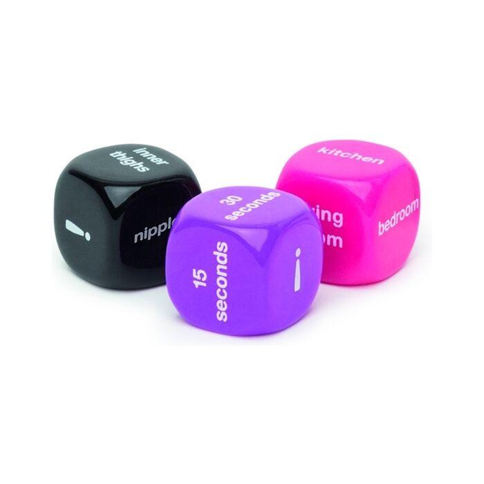 Dice game- happy rabbit couples sex dice - multicolor