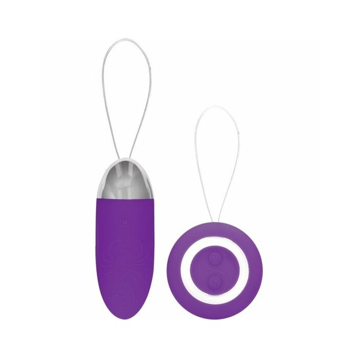 Luca huevo vibrador control remoto morado
