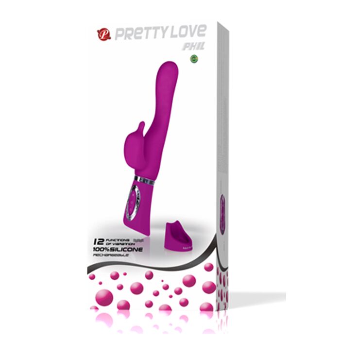 Pretty lilac love tood massager
