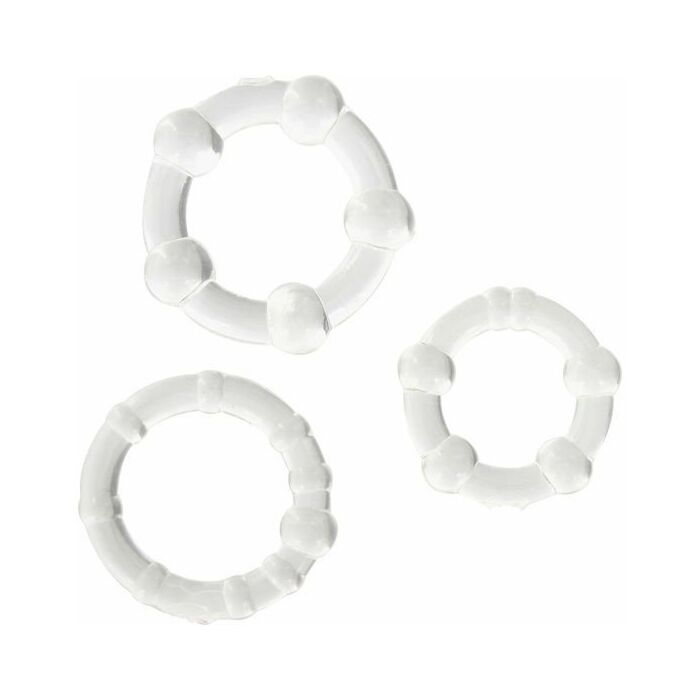 Transparent Triple Rings