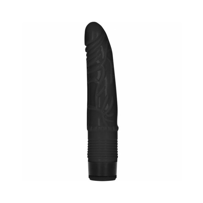 Gc pene vibrador realístico 19,5cm - negro