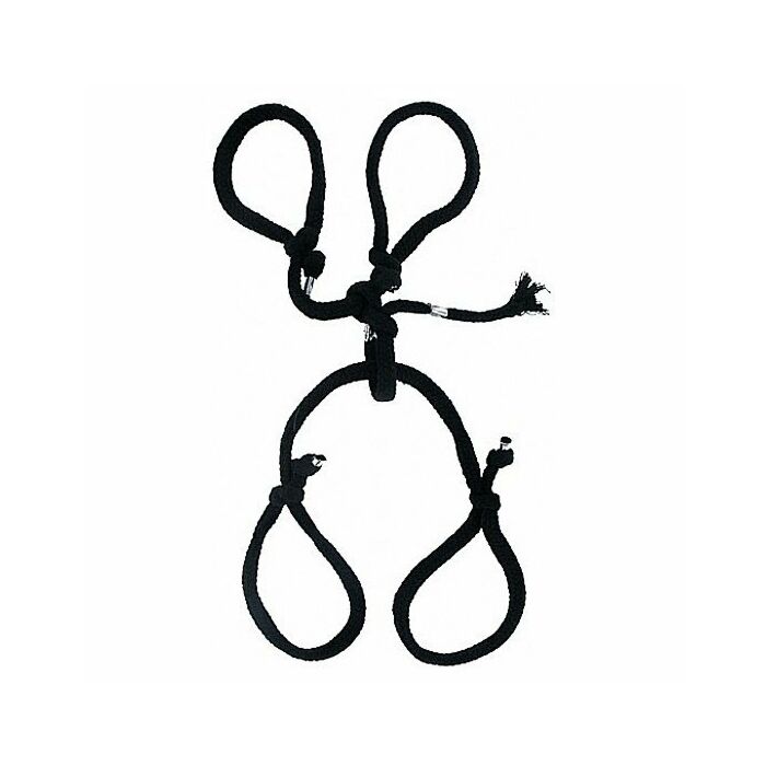 Fetish fantasy multiposicion silk rope