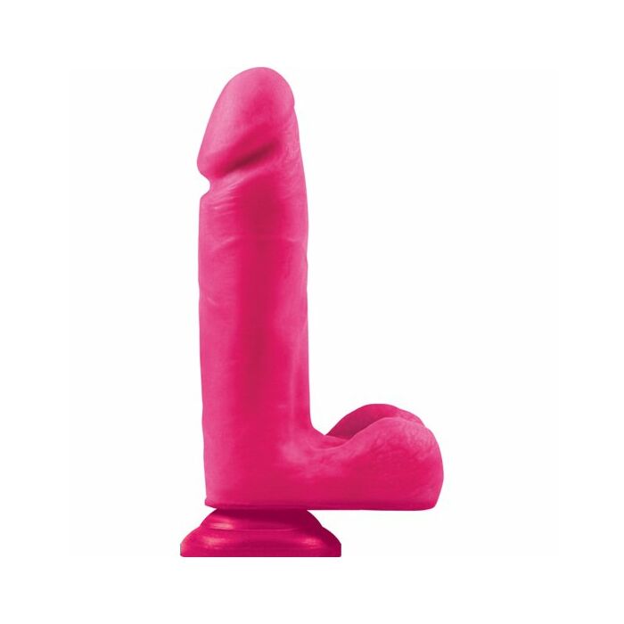 Colours 2x dual density realistico pink penis 21 cm