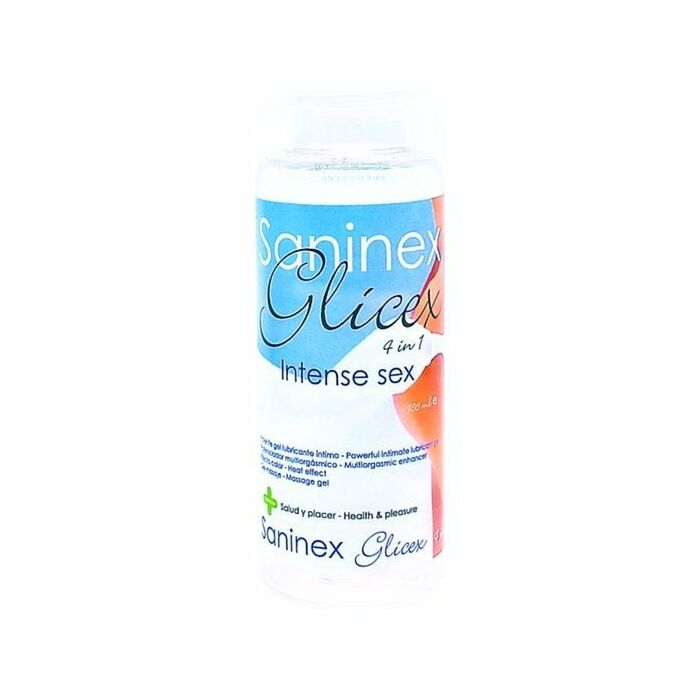 Saninex extra lubricant glicex 4 in 1 intense sex 100ml