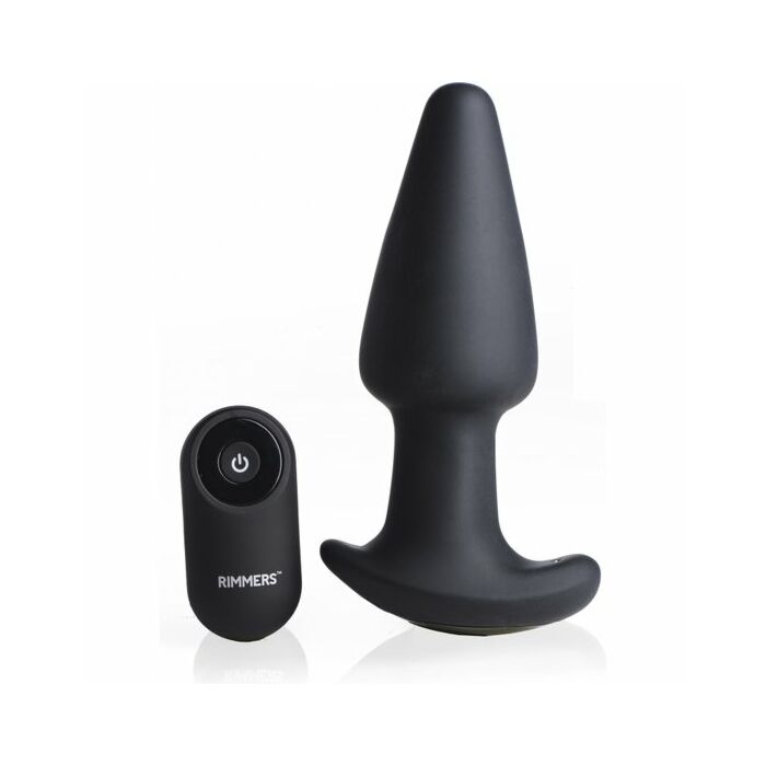 Gyro r 10x plug anal remoto - 11,3 cm - negro