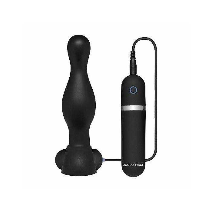 Delight black anal plug
