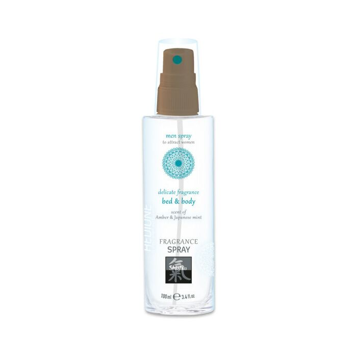 Shiatsu body fragrance with pheromone - amber