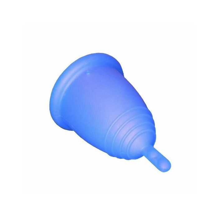menstrual cup soft blue medium