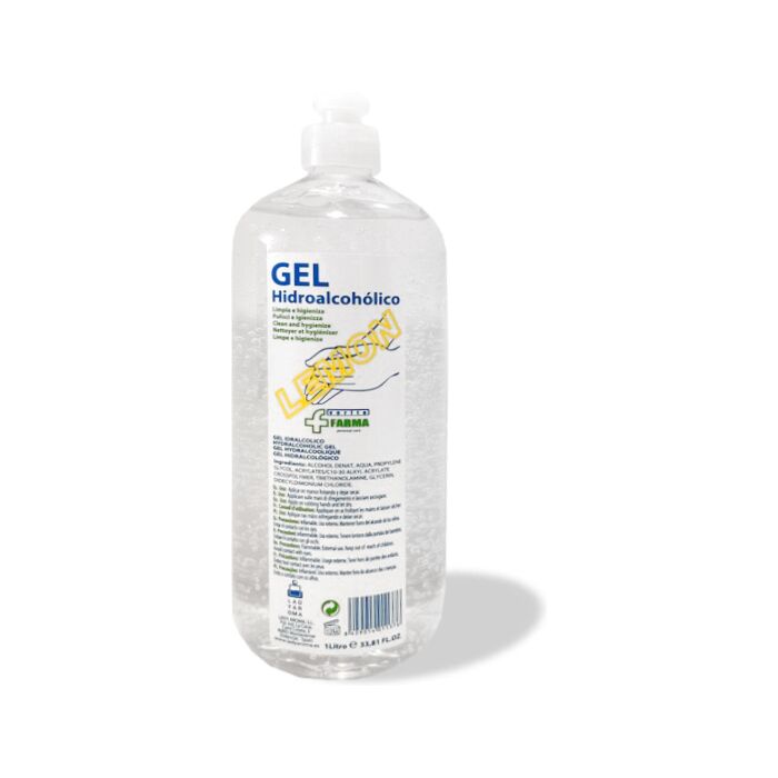 Hydroalcoholic lemon gel 1 liter