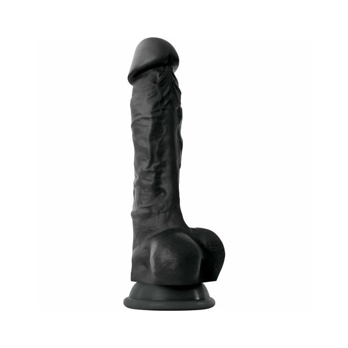 Colours pleasures pene realístico 18cm - negro