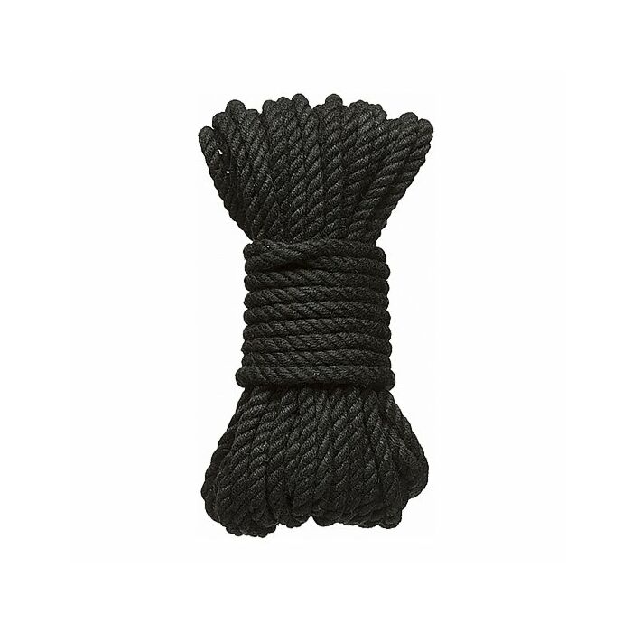 Kink cuerda de bondage hemp 1524x0,6cm - negro