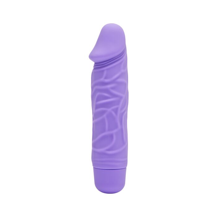 Mini classic vibrating penis - purple