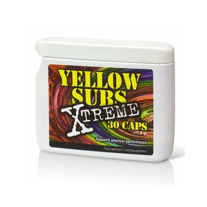 Cobeco yellow subs xtreme energia con cafeina 30 caps