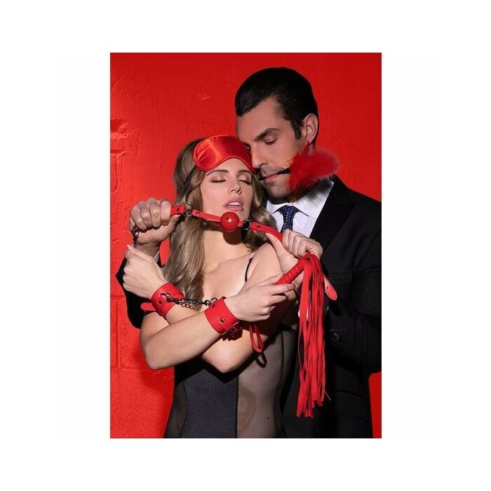Kit bondage principiantes - rojo