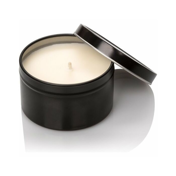 Tantric massage candle with pheromones green tea