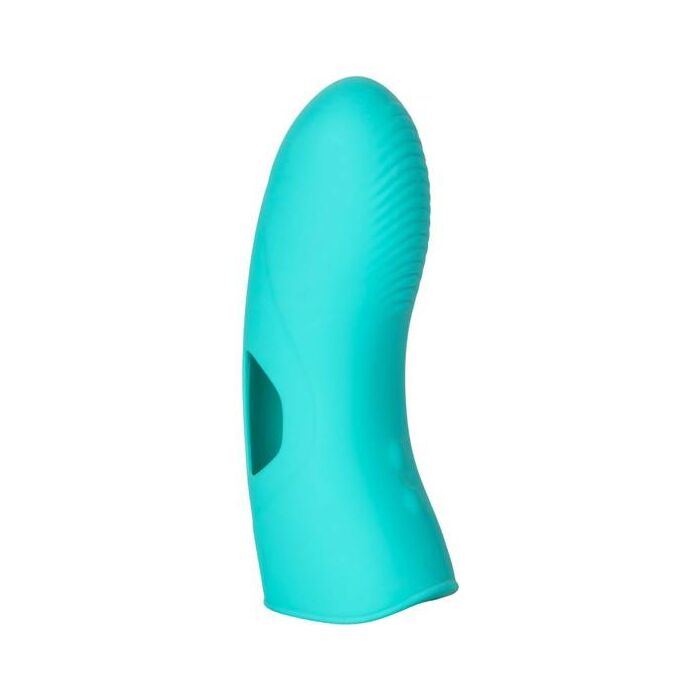 Marvelous silicone tickler - turquoise silicone thimble