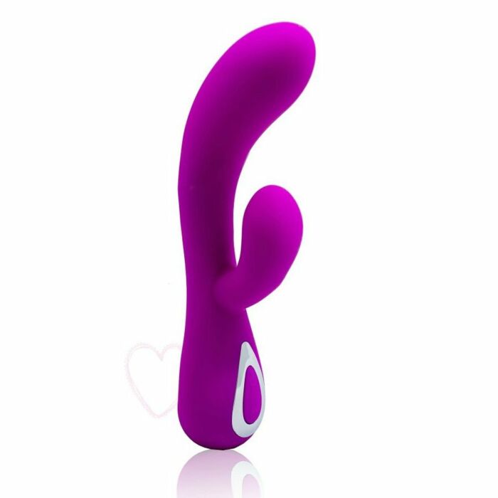 Honey silicone vibrator by pretty love