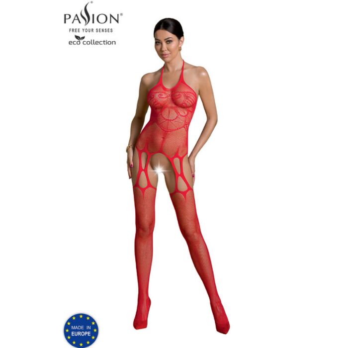 Eco Passion Red Bodystocking