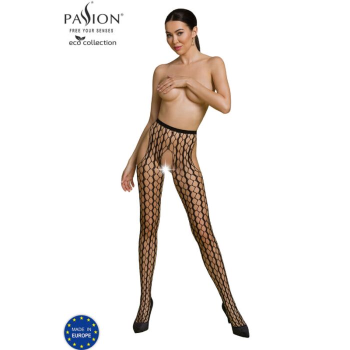 Eco Passion Noir Bodystocking