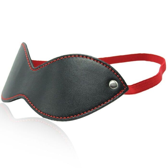 Red-Black Hook Eye Mask
