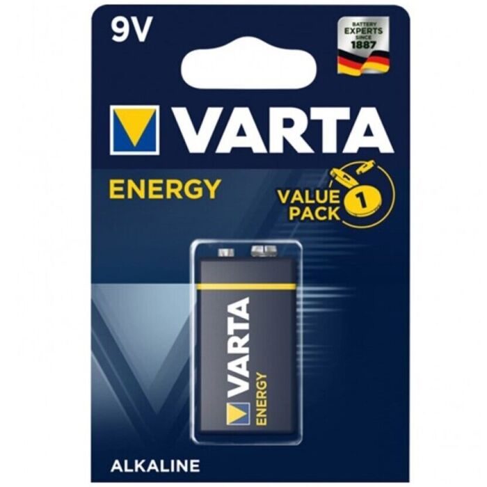 Varta 9V Alkaline Battery - MaxPower