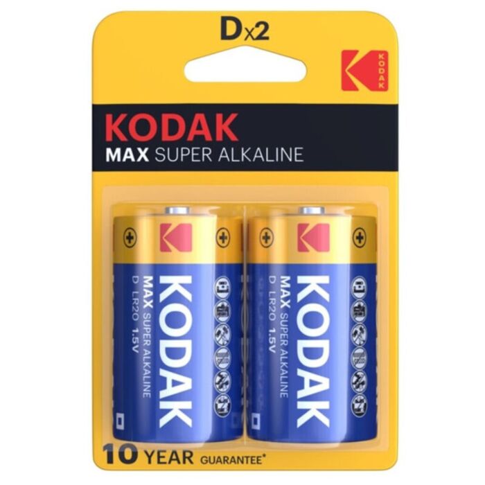 MaxPower LR20 Batteries - Double Pack