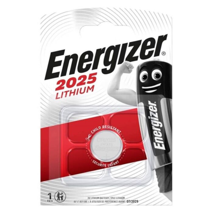 Energizer CR2025 3V Button Cell Battery