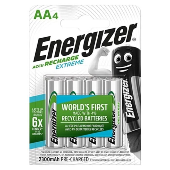 Xtreme Rechargeable Battery AA 2300mAh - Pack of 4