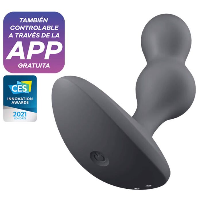 Satisfyer Deep Plug Vibrator Gray