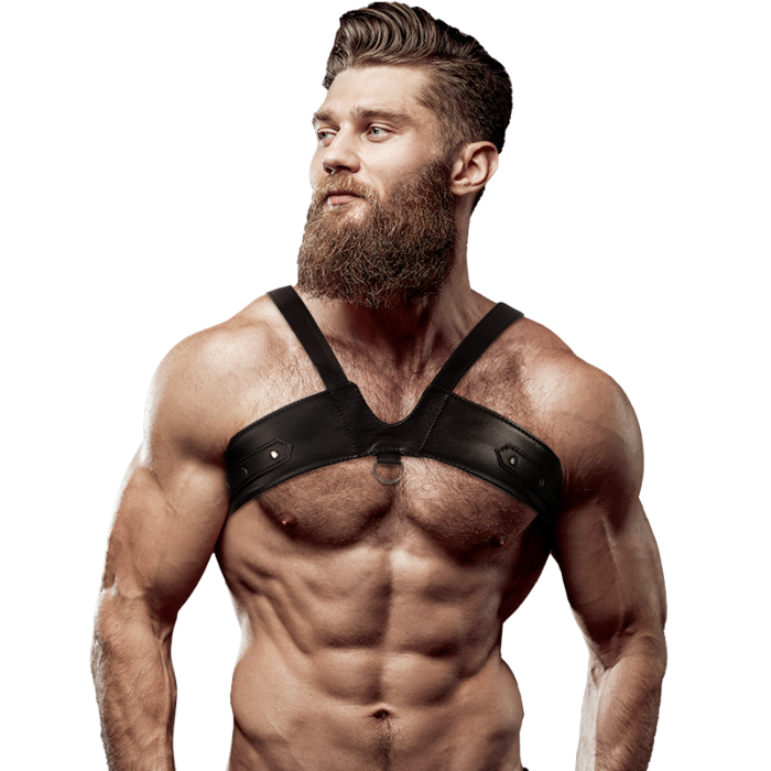 Submissive Eco-Leather Harness for Men