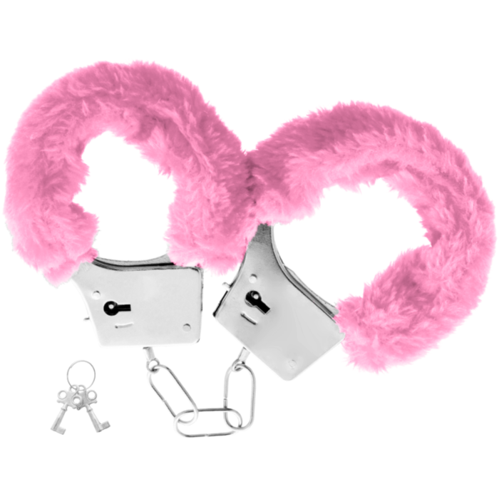 Pink Metal Glam Handcuffs