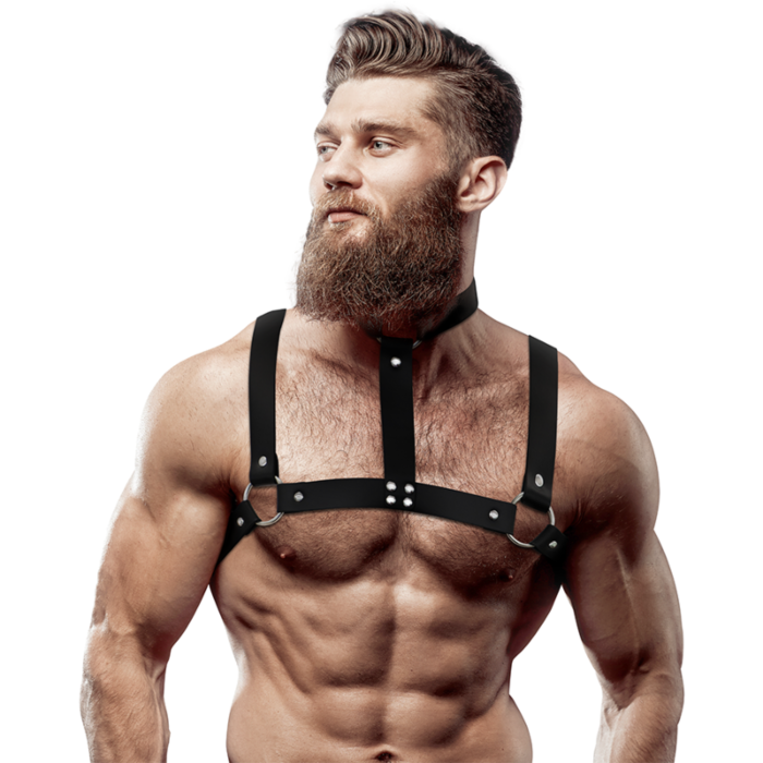 Submissive Eco-Leather Harness for Men