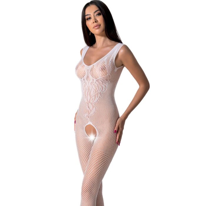 White Pure Seduction Bodystocking